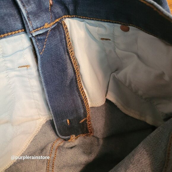 Madewell Jeans 28 Skinny 9" High Rise Creston Wash J4624 Tummy Control Stretch - Picture 4 of 13